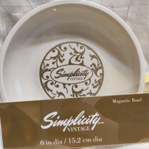 Simplicity Magnetic Bowl